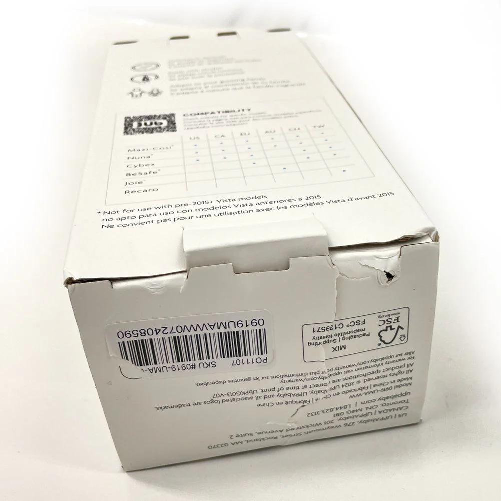 UPPAbaby Vista/Cruz V2 Upper Car Seat Adapter - Maxi-Cosi/Cybex/Nuna (Open Box) - Image 3