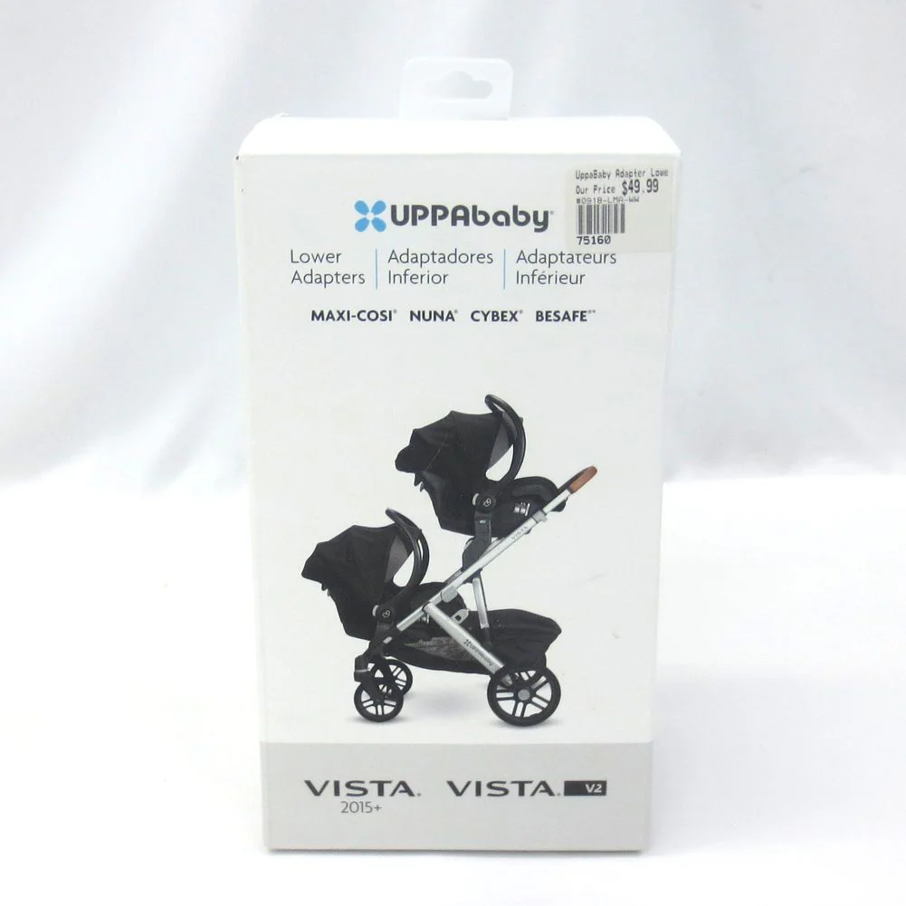 UPPAbaby VISTA/CRUZ V2 Upper Car Seat Adapter - Maxi-Cosi/Cybex/Nuna (Open Box) - Image 2
