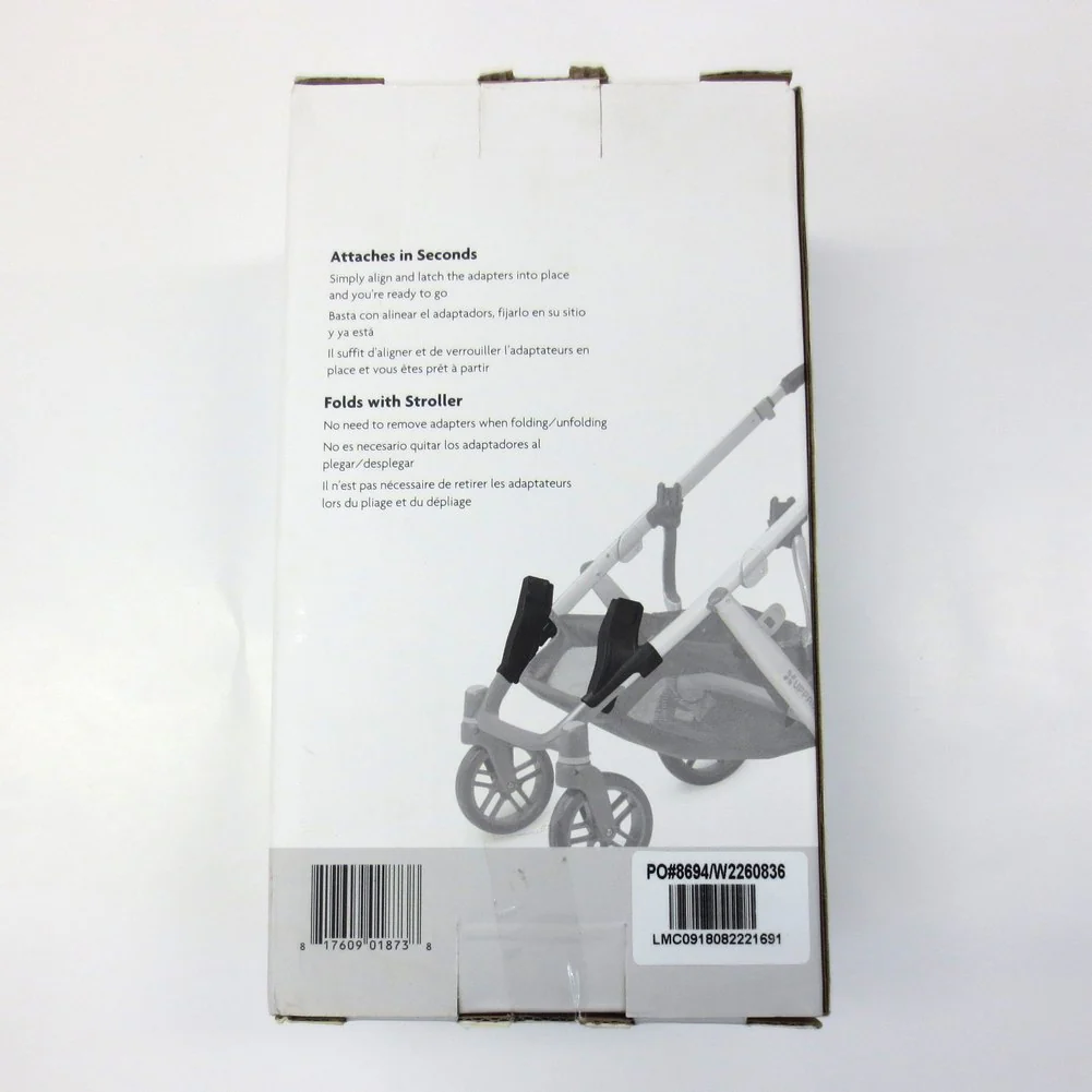 UPPAbaby Vista Lower Car Seat Adapters - For Vista 2015-2019 and Vista V2 (Open Box) - Image 3