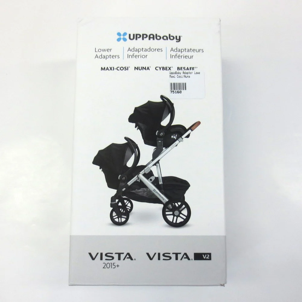 UPPAbaby Vista Lower Car Seat Adapters - For Vista 2015-2019 and Vista V2 (Open Box) - Image 2