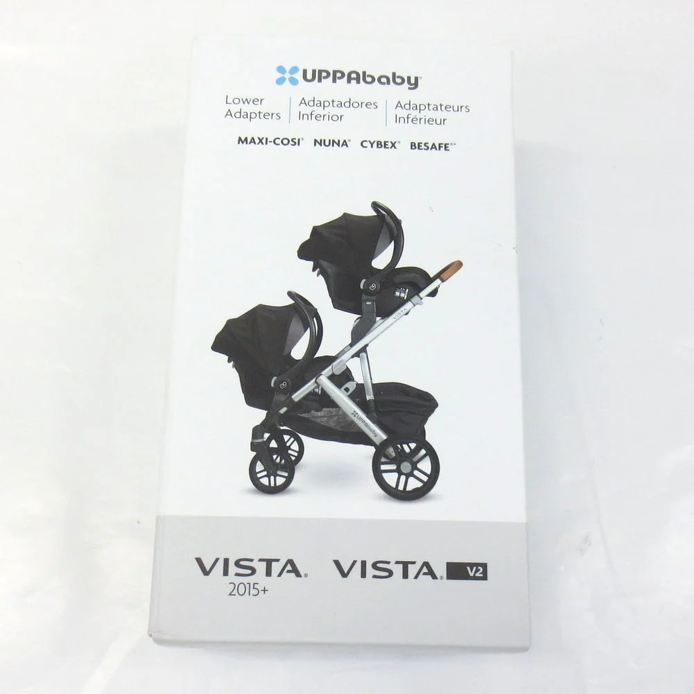 UPPAbaby Vista Lower Car Seat Adapters for Vista 2015-2019 and Vista V2 (Open Box) - Image 2