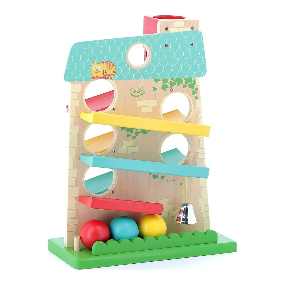 Vilac House of Balls Activity Toy - Image 2