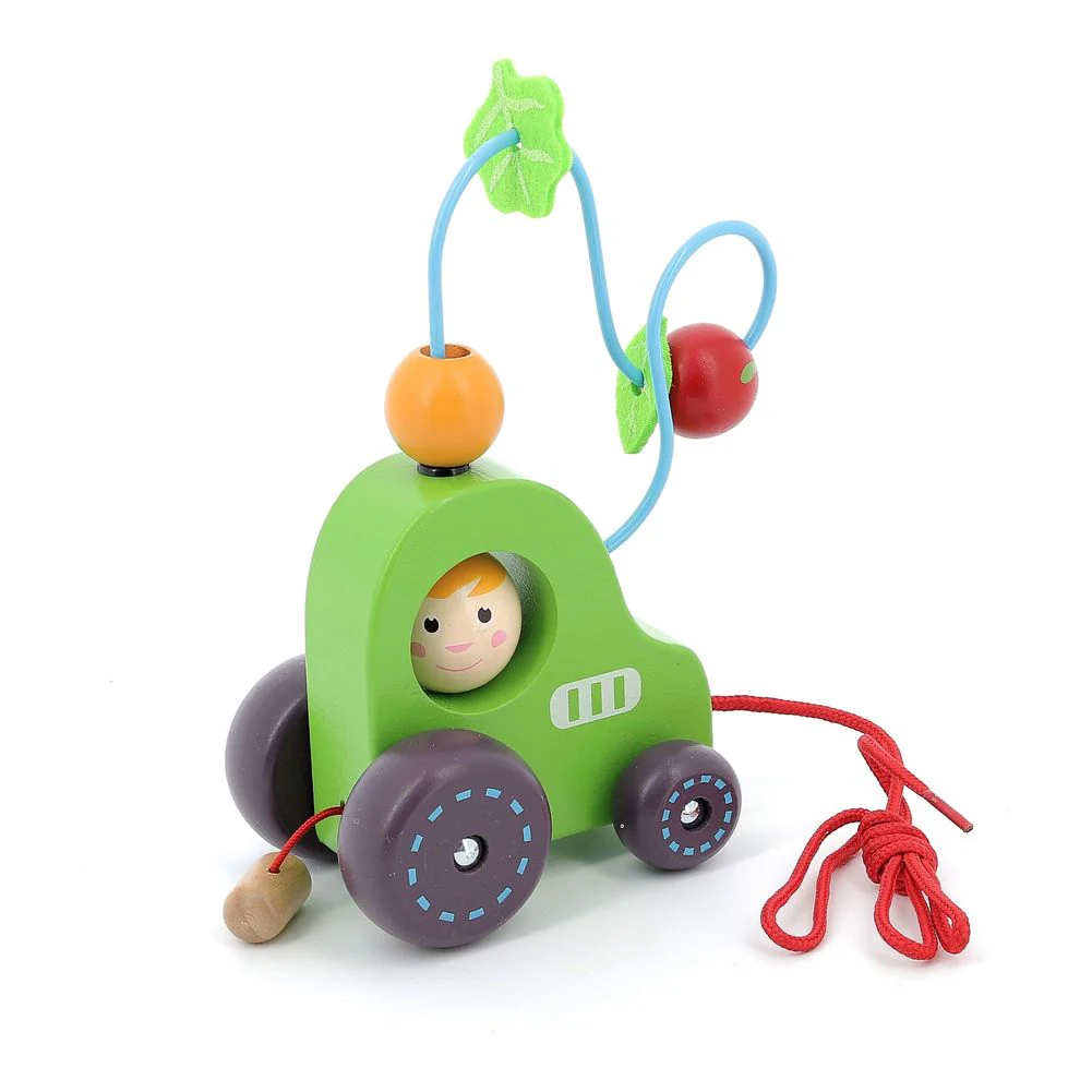 Vilac Multi-Activity Tractor Toy - Image 3