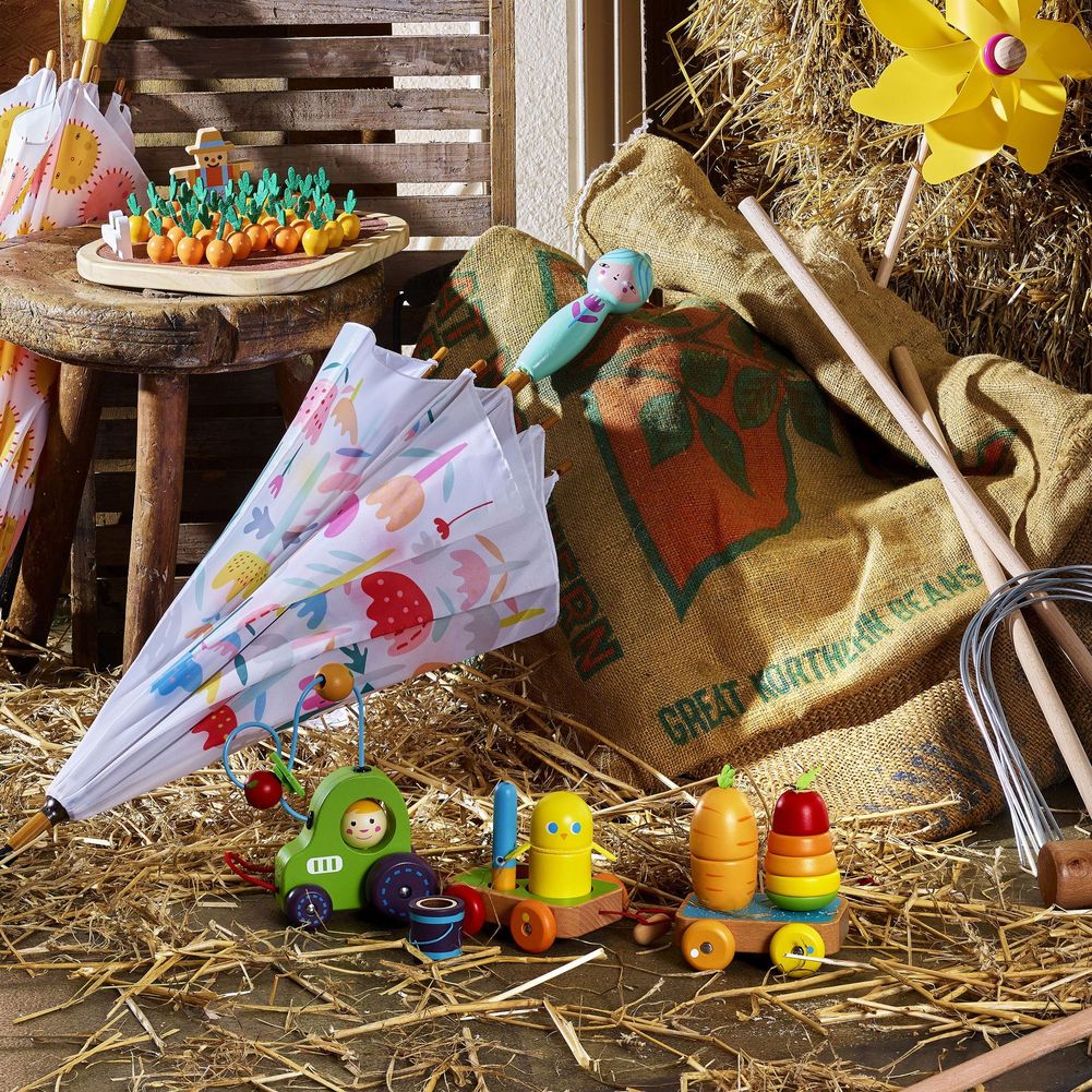 Vilac Multi-Activity Tractor Toy - Image 5