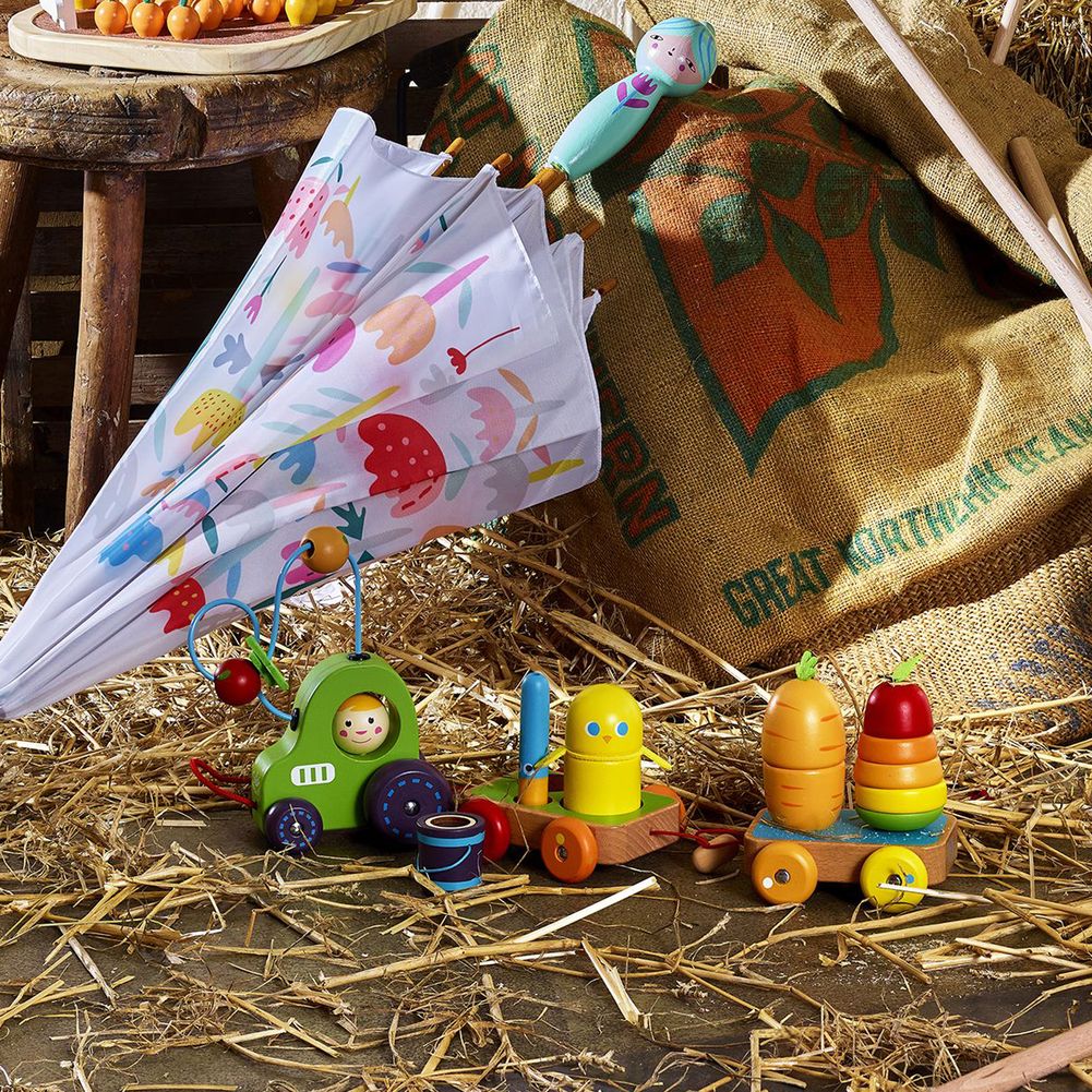 Vilac Multi-Activity Tractor Toy - Image 6