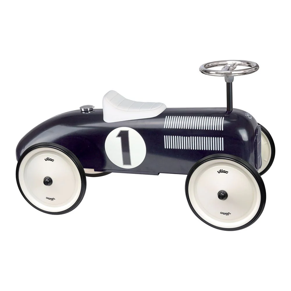 Vilac Ride-On Vintage Racing Car - Black