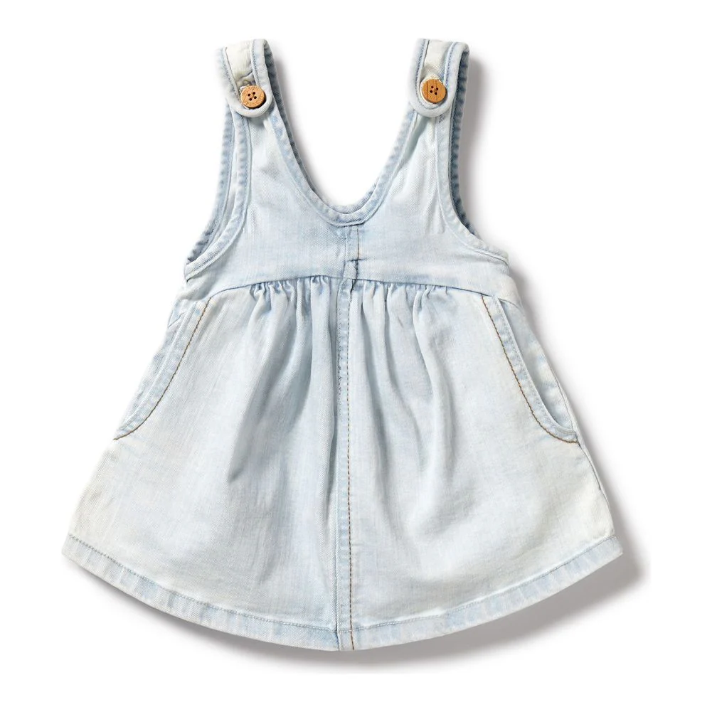 Wilson+Frenchy Denim Dress - Denim / 12-18 Months (10-12 kg) / Spring/Summer 2025