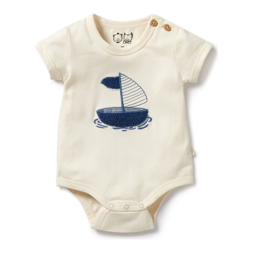 Wilson+Frenchy Organic Cotton Bodysuit - Image 2