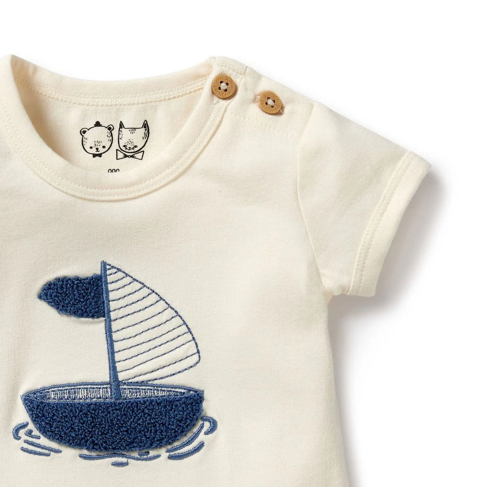Wilson+Frenchy Organic Cotton Bodysuit - Image 4