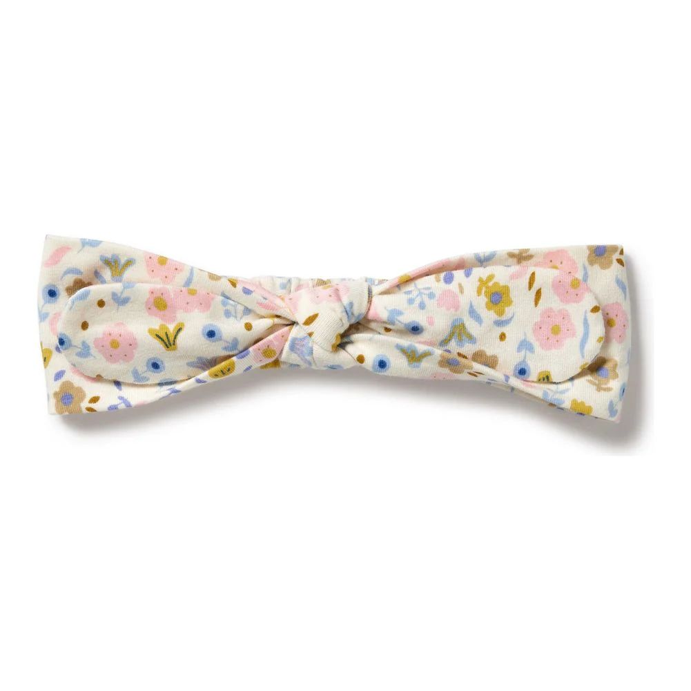 Wilson+Frenchy Organic Cotton Headband - Ava Floral