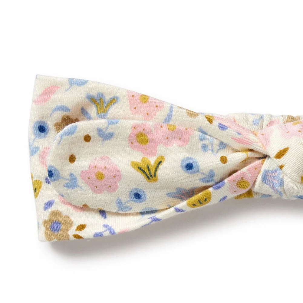 Wilson+Frenchy Organic Cotton Headband - Ava Floral - Image 2