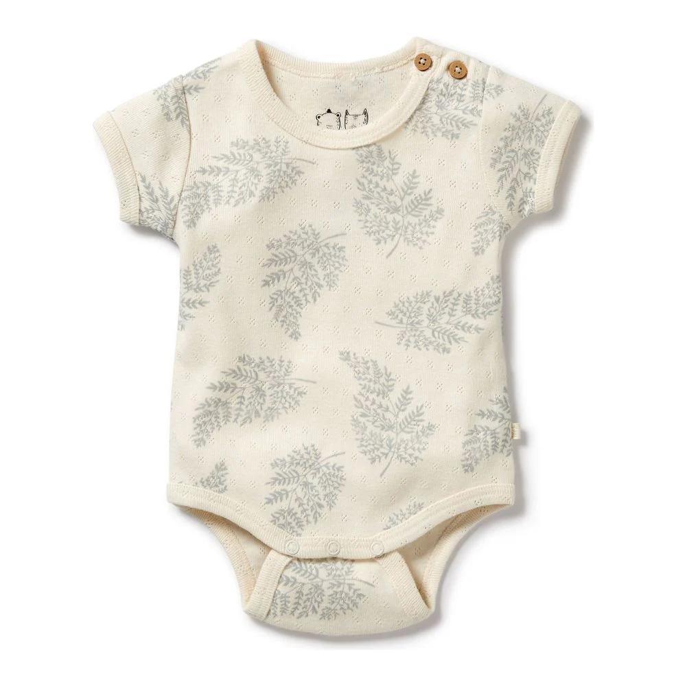 Wilson+Frenchy Organic Cotton Pointelle Bodysuit - Image 7