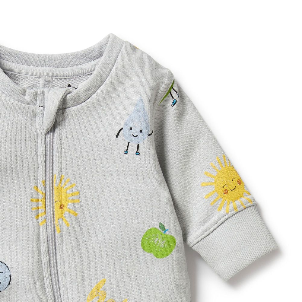 Wilson+Frenchy Organic Terry Growsuit - Image 3