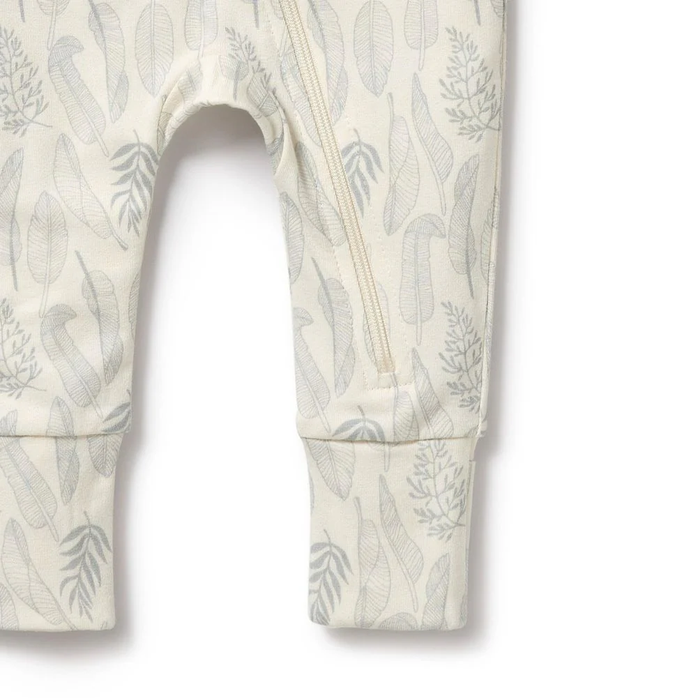 Wilson+Frenchy Organic Cotton Zipsuit with Feet - Image 5