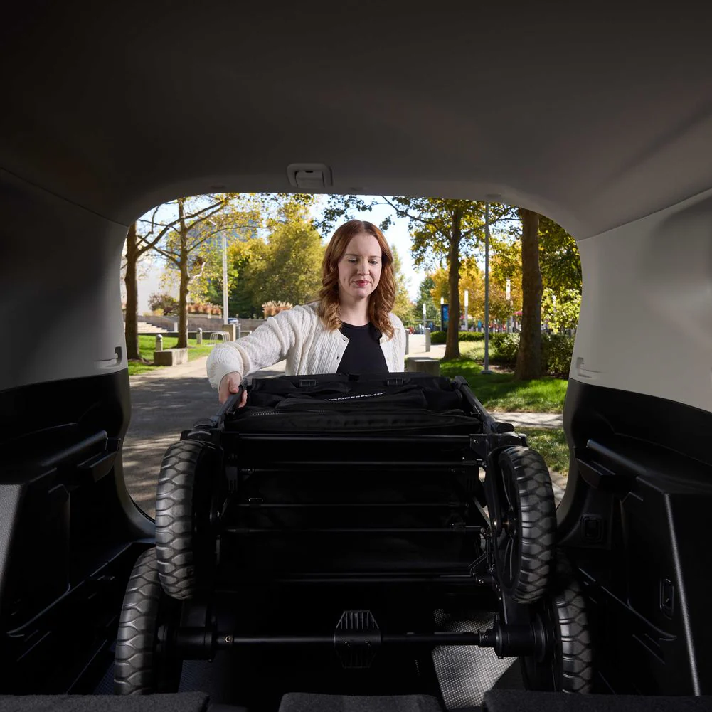 Wonderfold W4 Luxe Pro Quad Stroller Wagon - Image 8