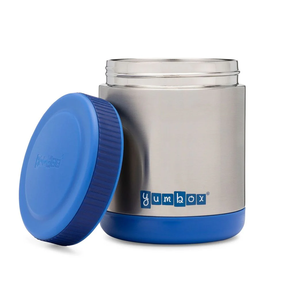 Yumbox Zuppa Triple Insulated Stainless Steel Thermal Food Jar with Spoon - Twilight Black / 12 oz - Image 2