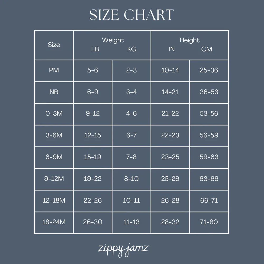 Zippy Jamz Organic Cotton Footed Sleeper - Image 2