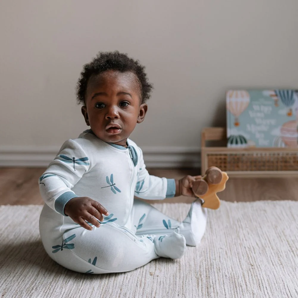 Zippy Jamz Organic Cotton Footed Sleeper - Image 3