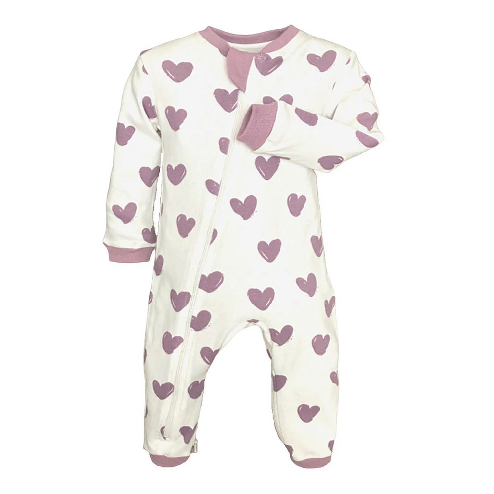 Zippy Jamz Organic Cotton Footless Sleeper - Stole My Heart (0-3 Months)