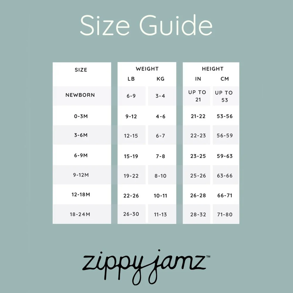 ZippyJamz Organic Cotton Footed Sleeper - Crystal Blush (9-12 Months) - Image 2