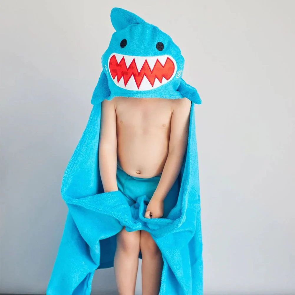 Zoocchini Toddler Hooded Towel - Image 2